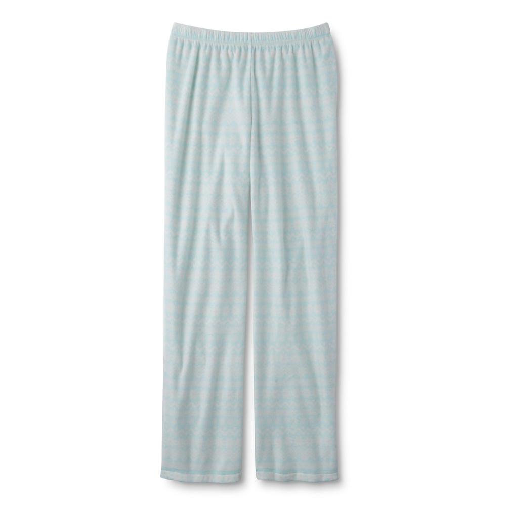 Covington Petite Women's Pajama Shirt & Pants - Fair Isle