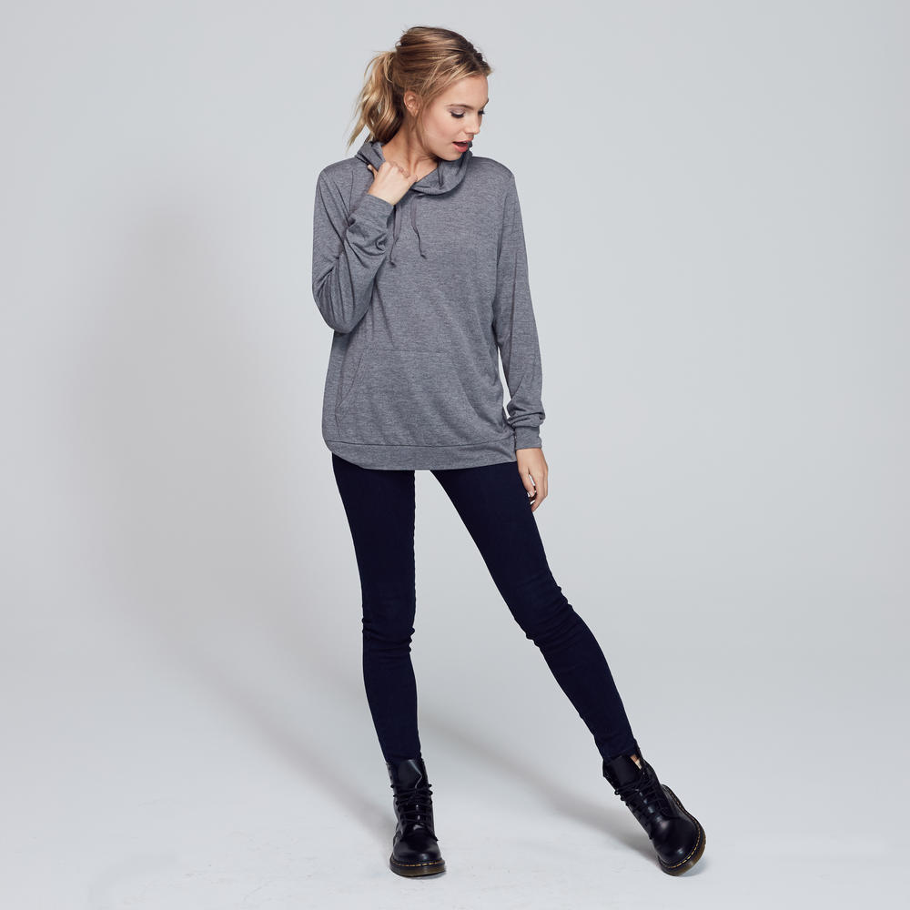 Adam Levine Women's Relaxed Hoodie - Charcoal