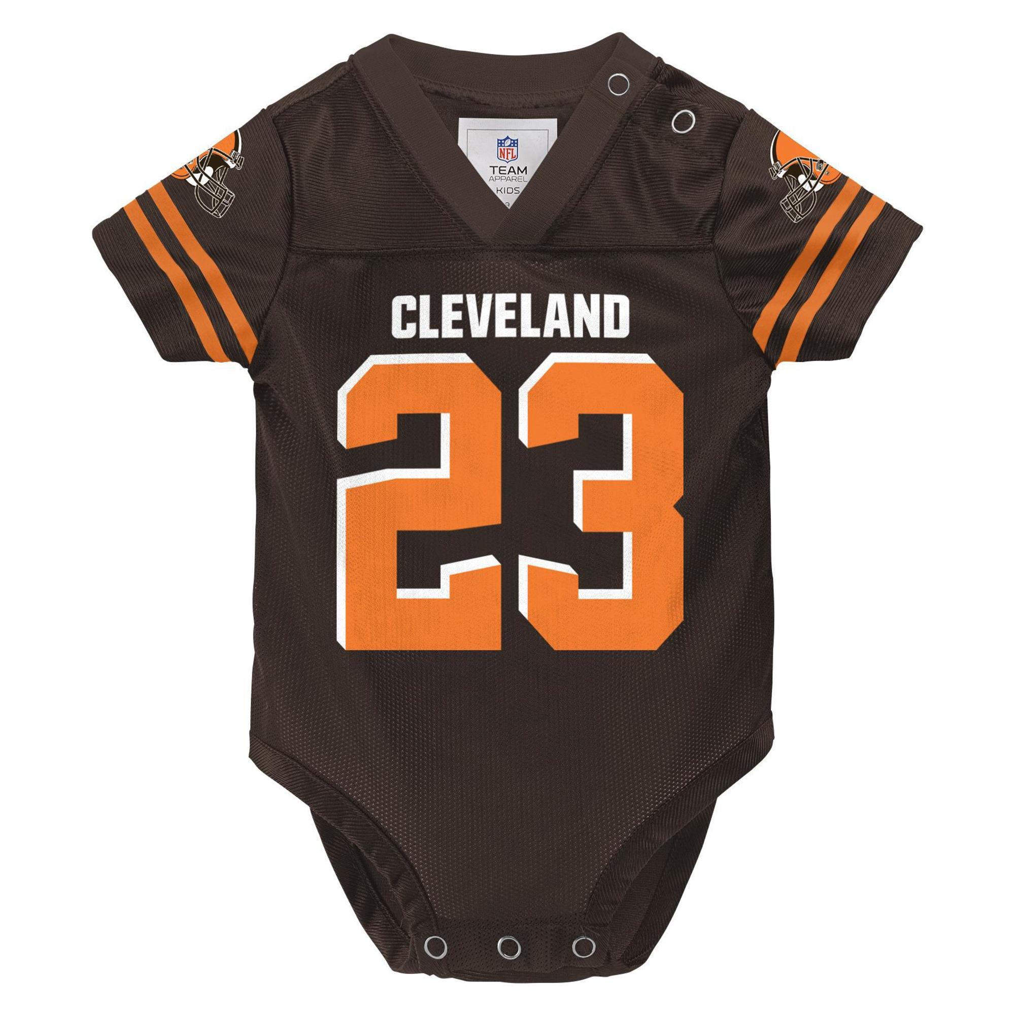NFL Infants' Player Jersey Bodysuit - Cleveland Browns Joe Haden