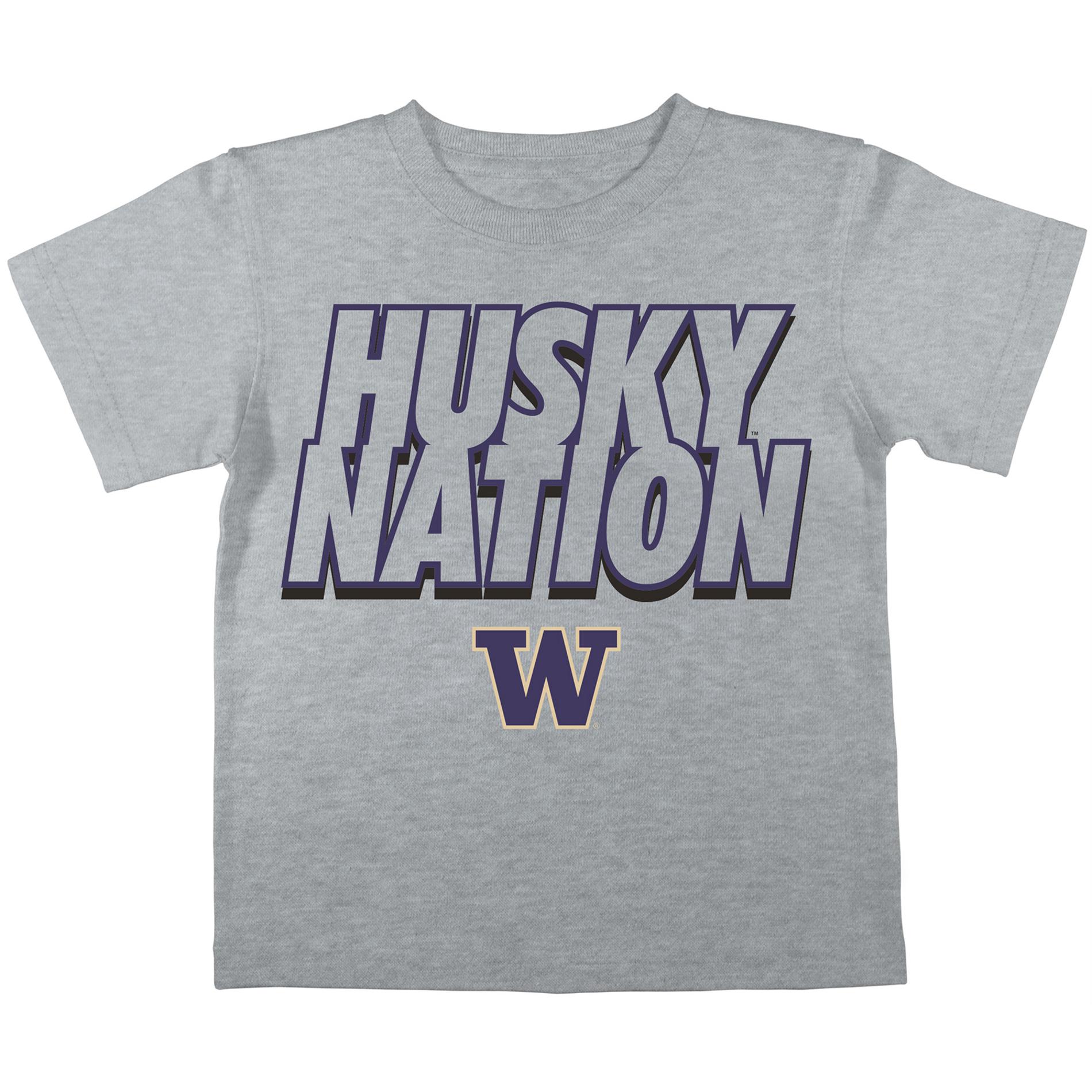 NCAA Boy's Graphic T-Shirt - University of Washington Huskies