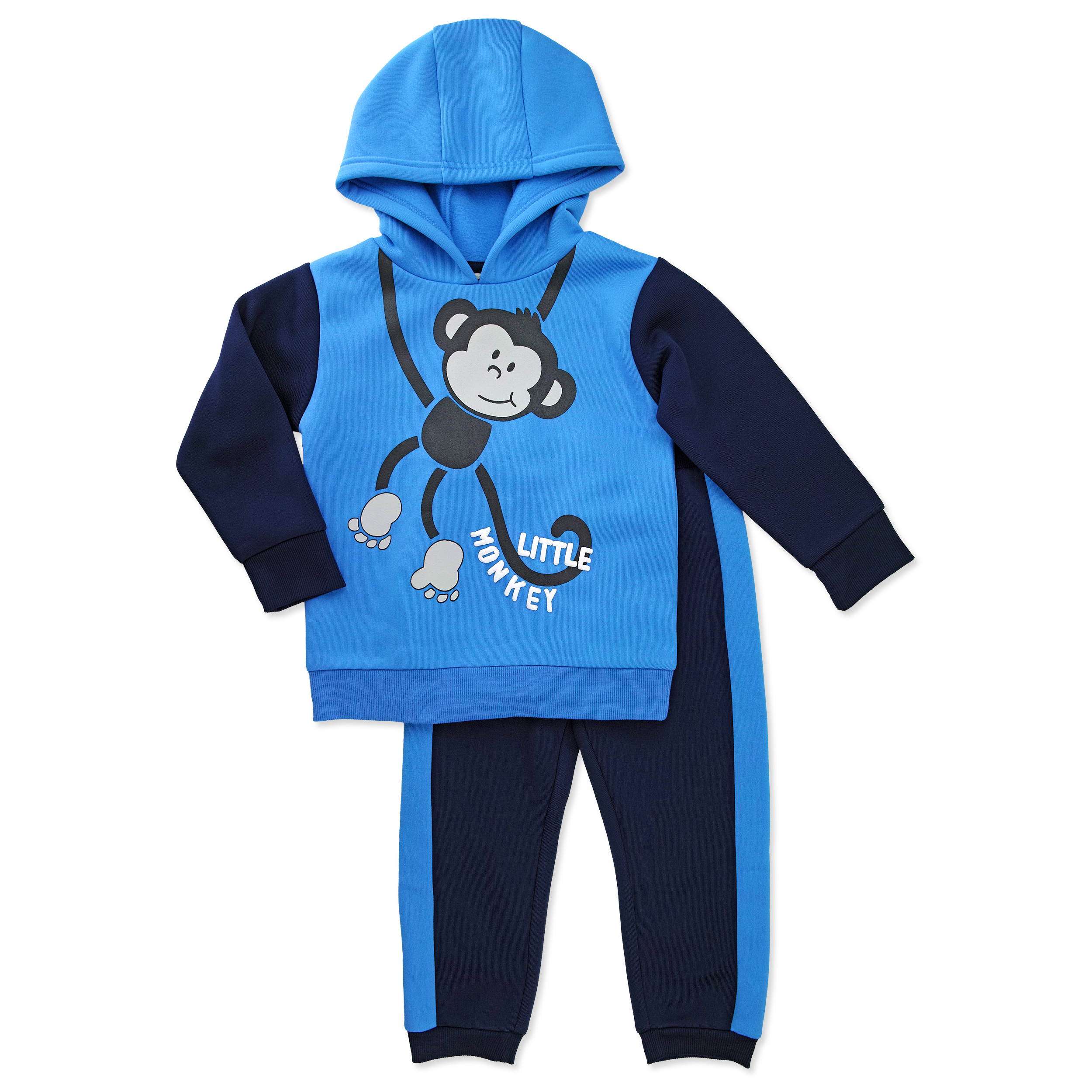 Young Hearts Infant & Toddler Boy's Hoodie & Sweatpants - Striped