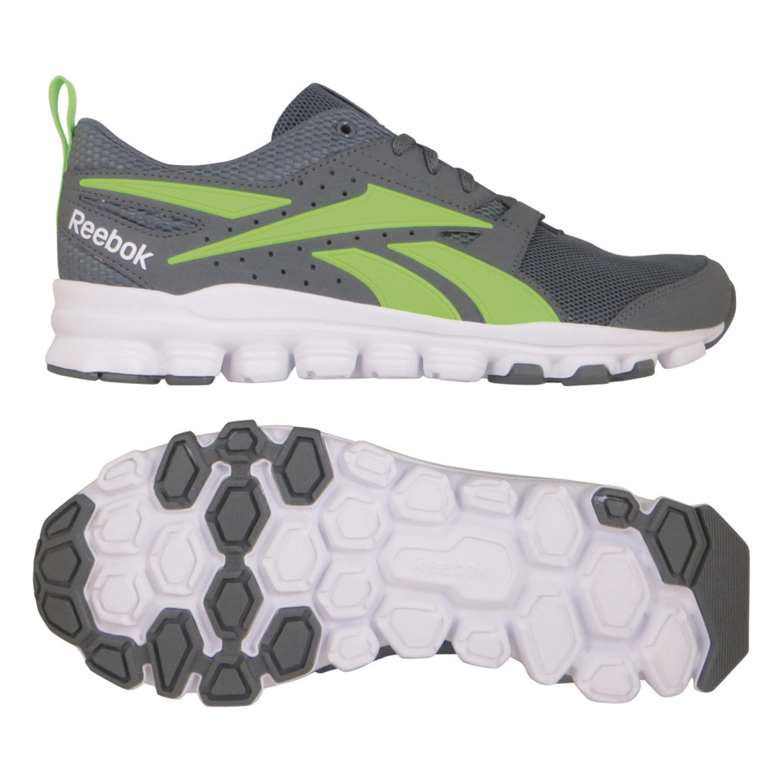 Reebok Men's Hexaffect Sport Athletic Shoe - Gray/Neon Green