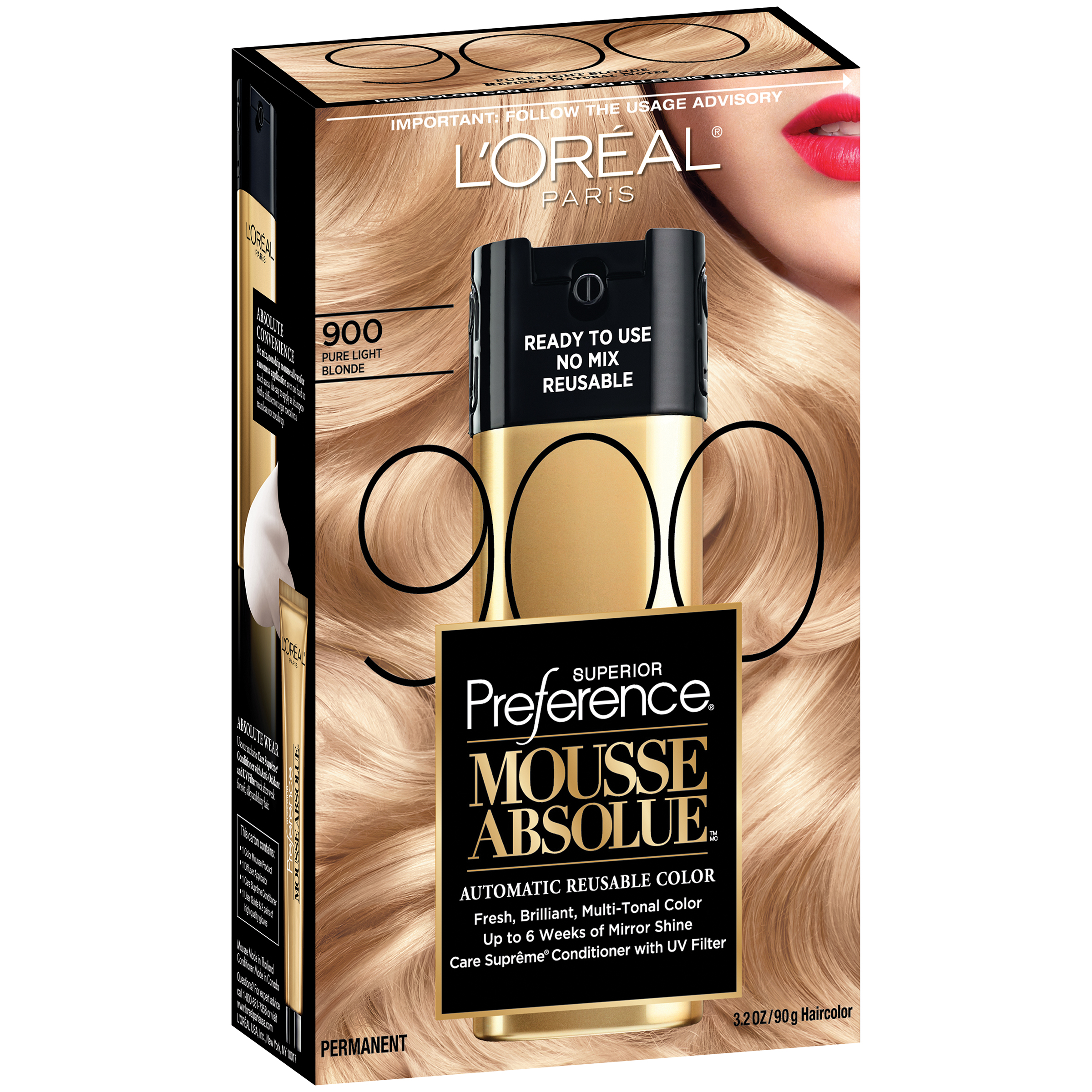 L'Oreal Paris Superior Preference&#174; Mousse Absolue&#8482; Permanent Hair Color