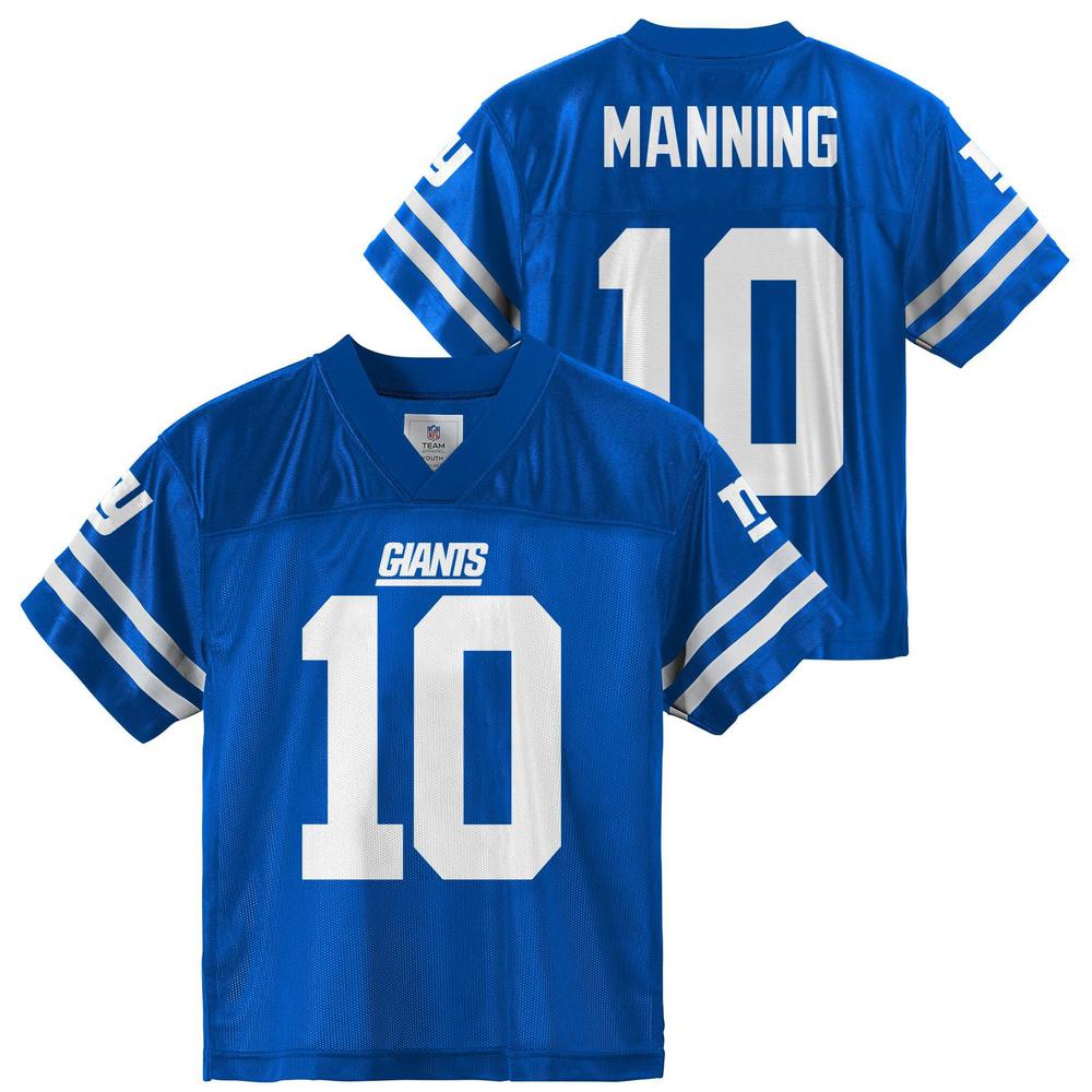 NFL Boys' Player Jersey - New York Giants Eli Manning