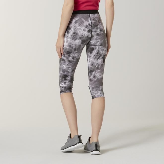Everlast® Women's Tempo Athletic Capri Leggings Dots