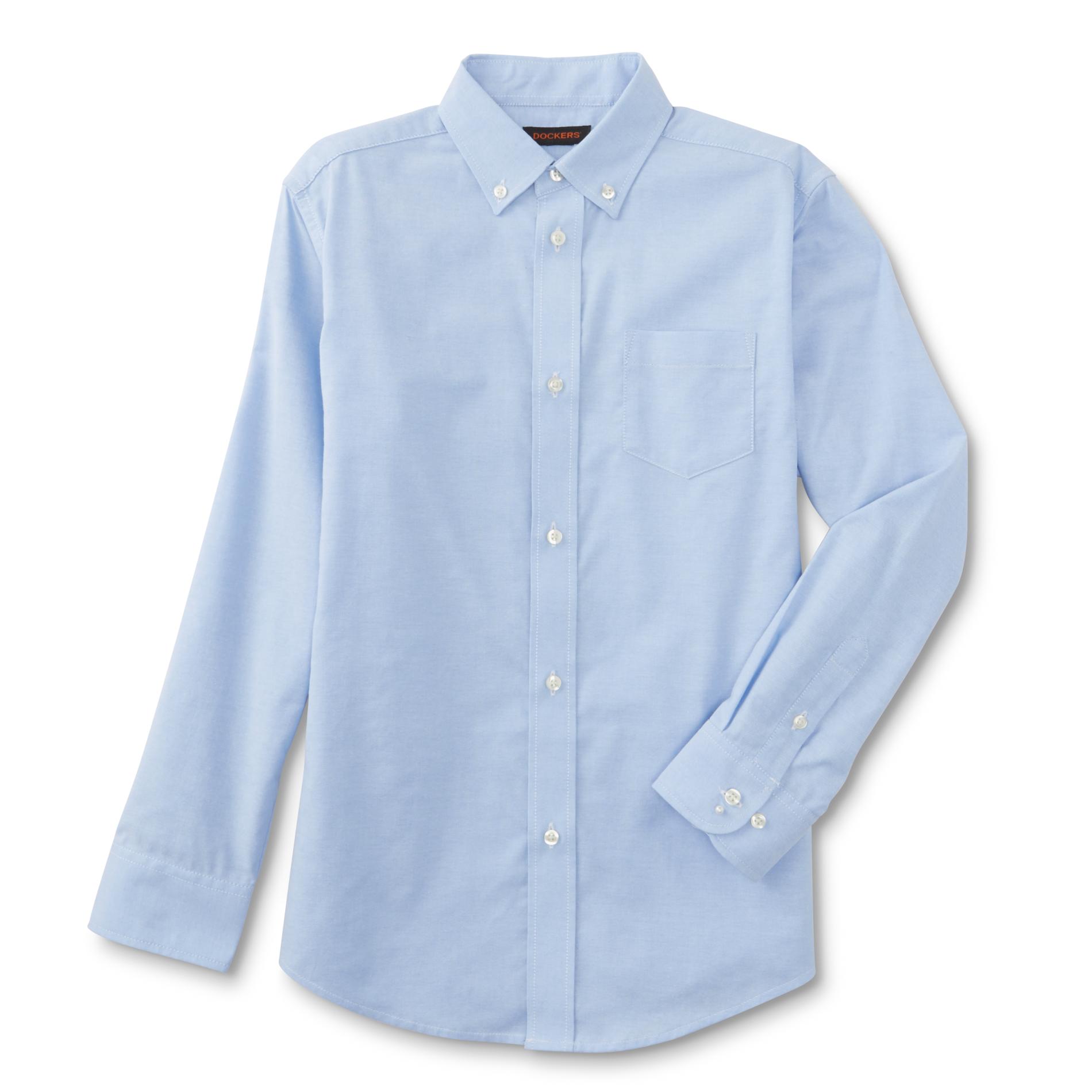 Dockers Boy's Long-Sleeve Oxford Shirt