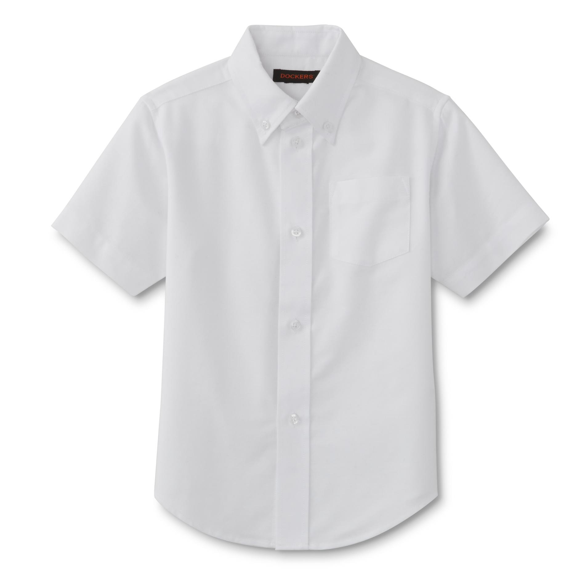 Dockers Boy's Short-Sleeve Oxford Shirt