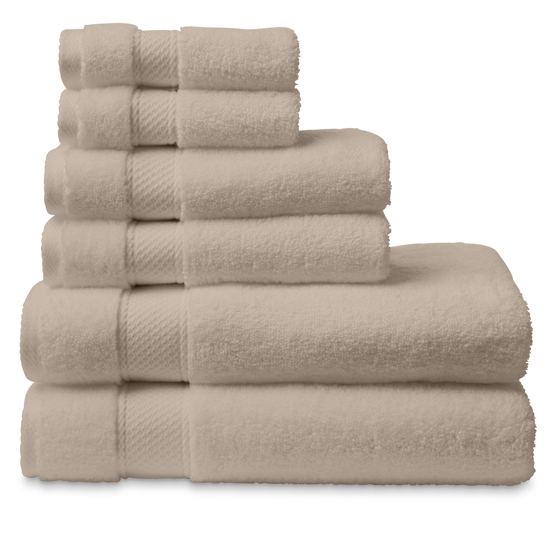 Cannon 6-Piece Egyptian Cotton Bath Towel Set