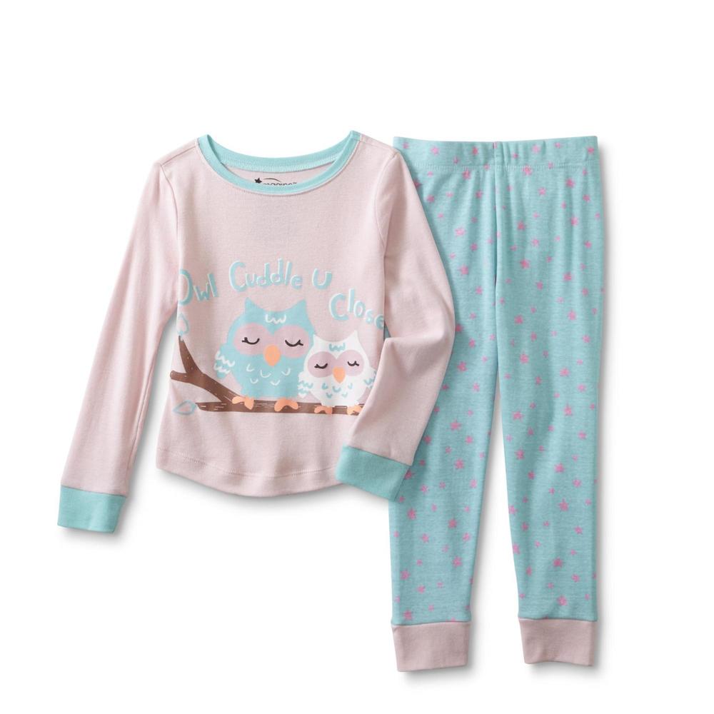 WonderKids Infant & Toddler Girls' Pajama Top & Pants - Cuddle Owls