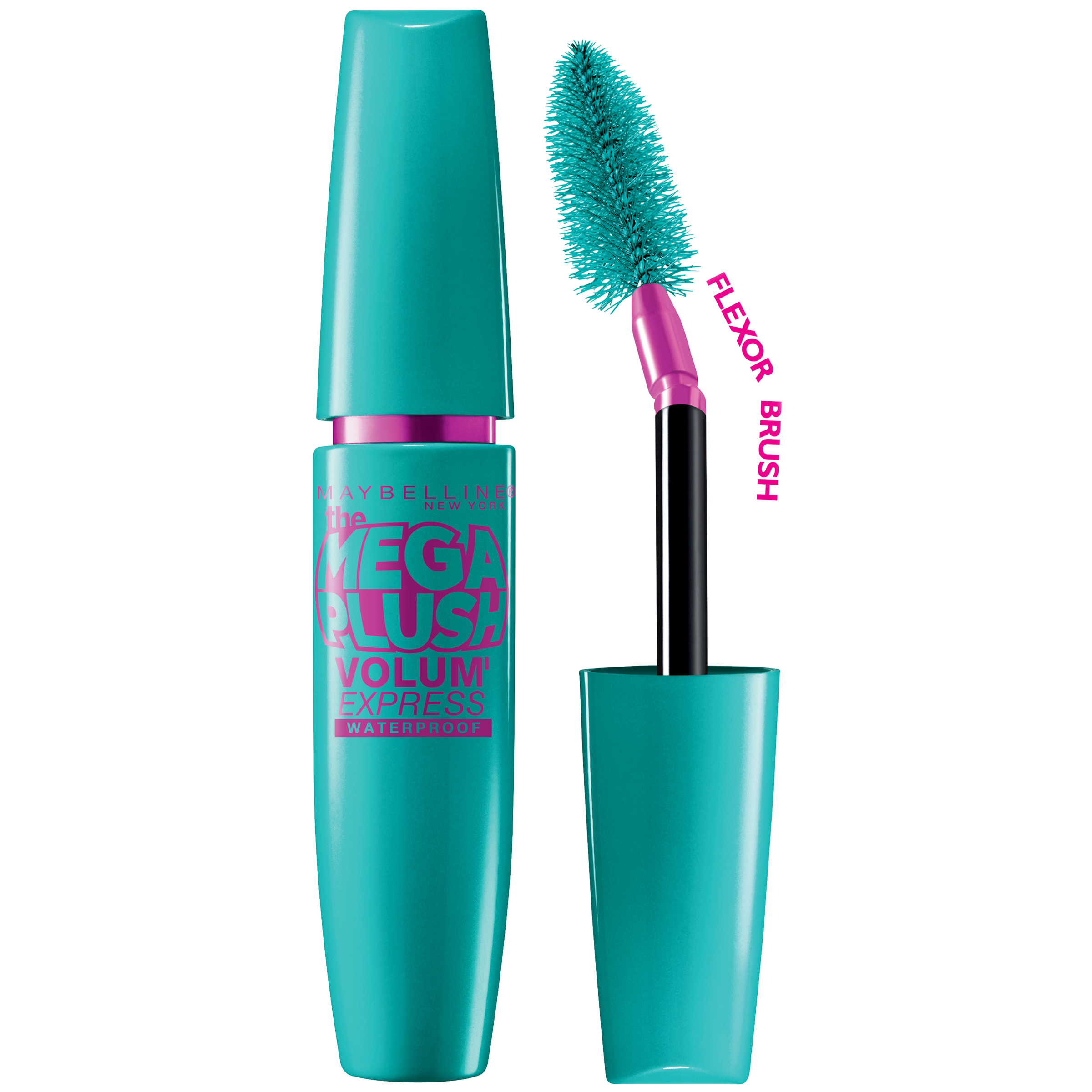 Maybelline New York Volum' Express The Mega Plush Mascara, Waterproof - Brownish Black Maybelline New York Volum' Express The Mega Plush Mascara, Waterproof - Brownish Black