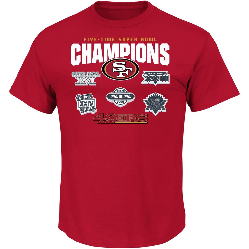 NFL Men's Super Bowl Champions T-Shirt - San Francisco 49ers