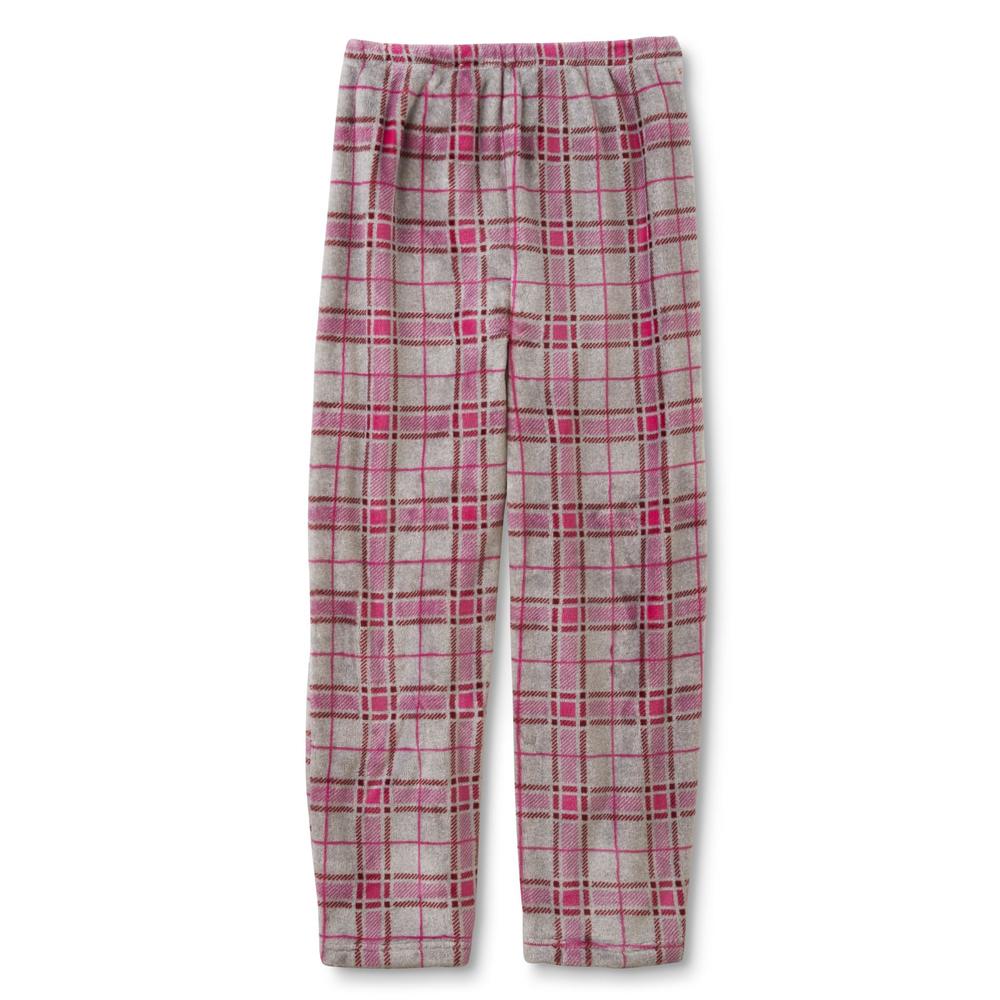 Laura Scott Women's Plus Pajama Shirt, Pants & Socks - Plaid