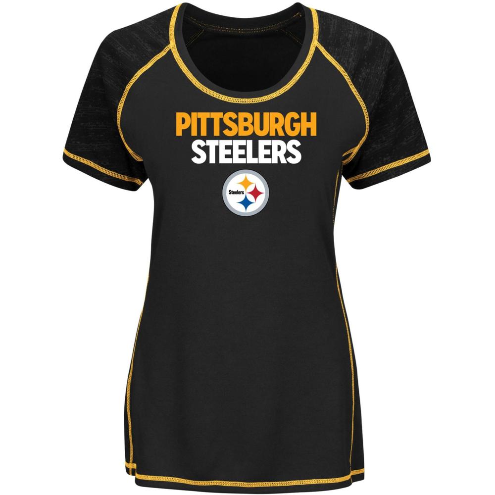 NFL Women's Performance T-Shirt - Pittsburgh Steelers