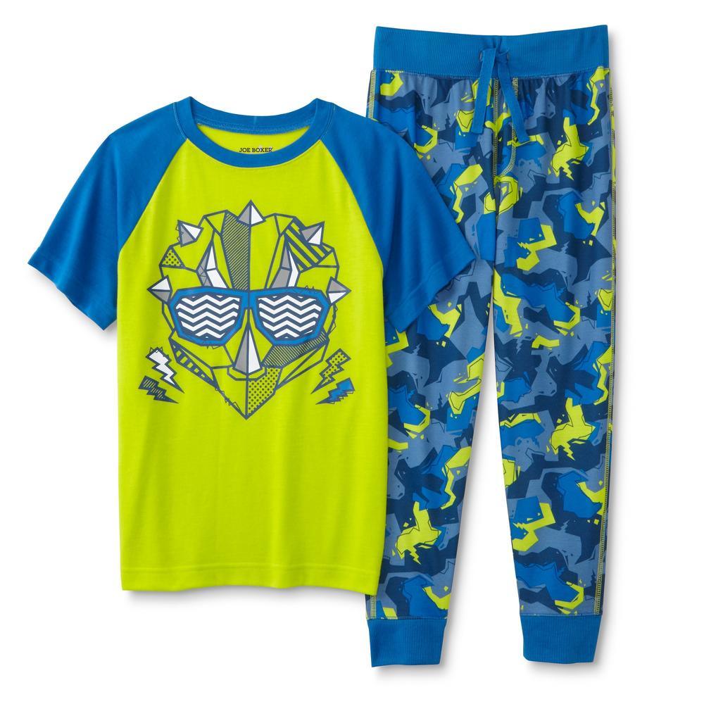Joe Boxer Boy's Pajama Shirt & Pants - Dinosaur