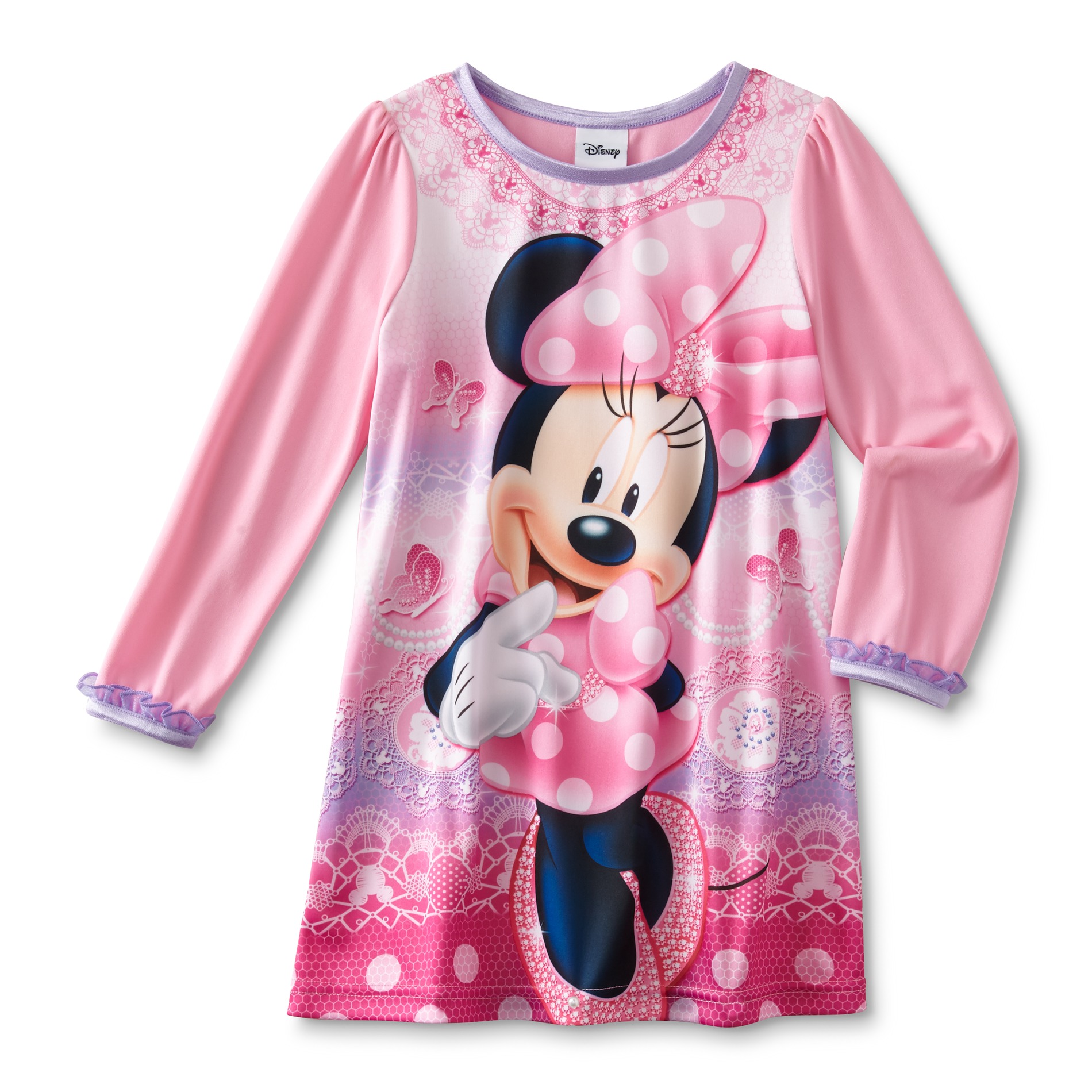 Disney Minnie Mouse Toddler Girl's Sleep Shirt