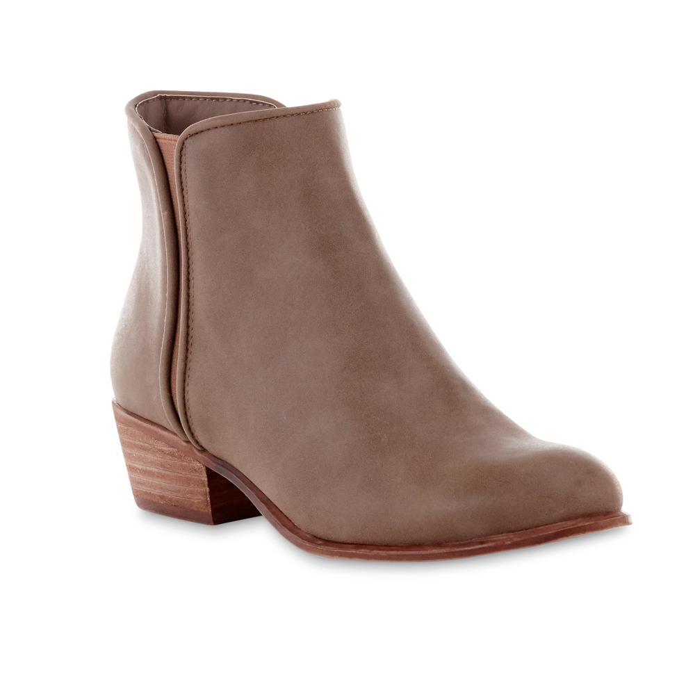 SM New York Women's Tori Taupe Ankle Bootie