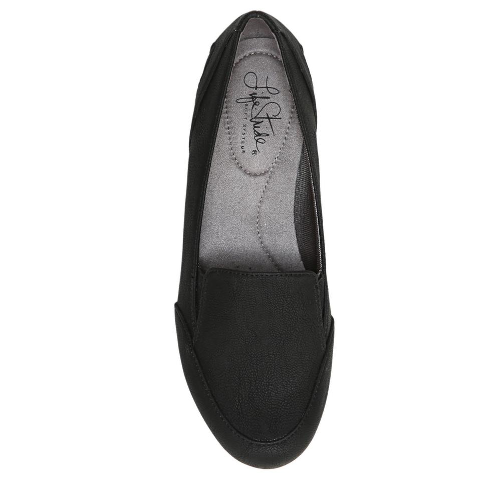 LifeStride Women's Disco Black Loafer - Wide Width Available