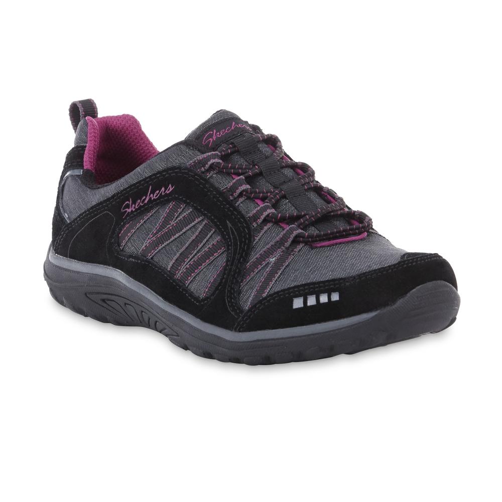 Skechers Women's Bungee Sport Gray/Black Relaxed Fit Sneaker