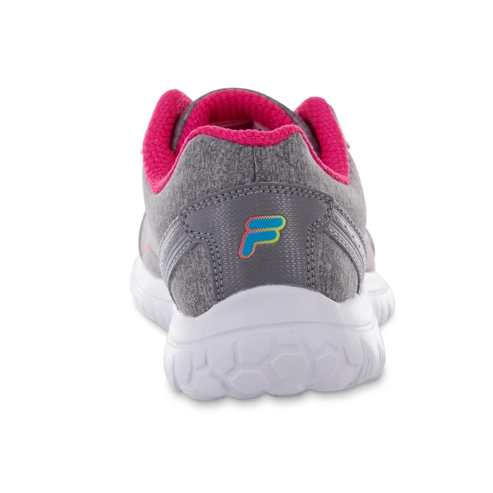 Fila Women's Light Spring Gray/Pink  Running Shoe