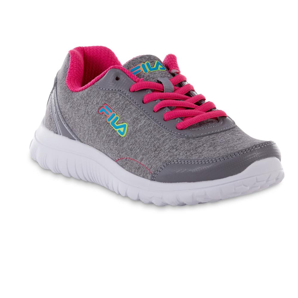 Fila Women's Light Spring Gray/Pink  Running Shoe