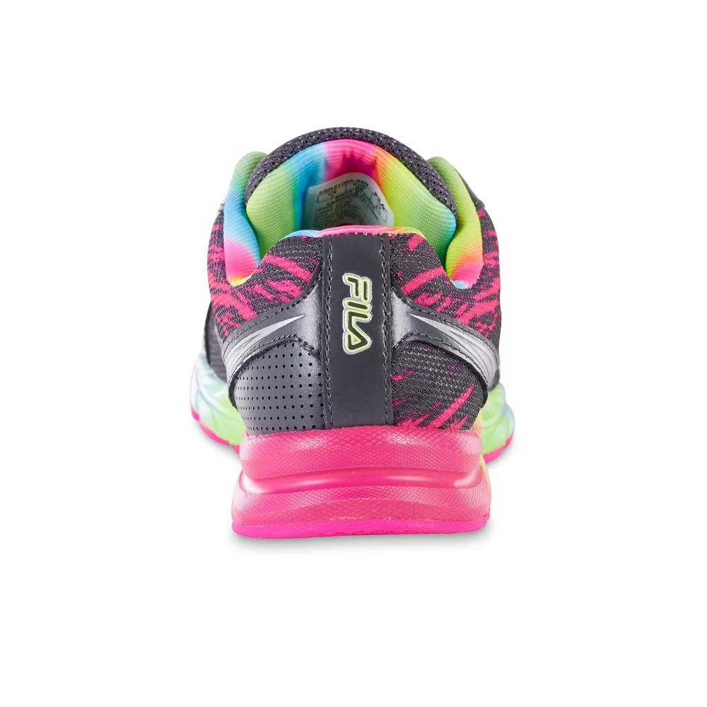 Fila Women's Memory Tempera Gray/Rainbow Running Shoe