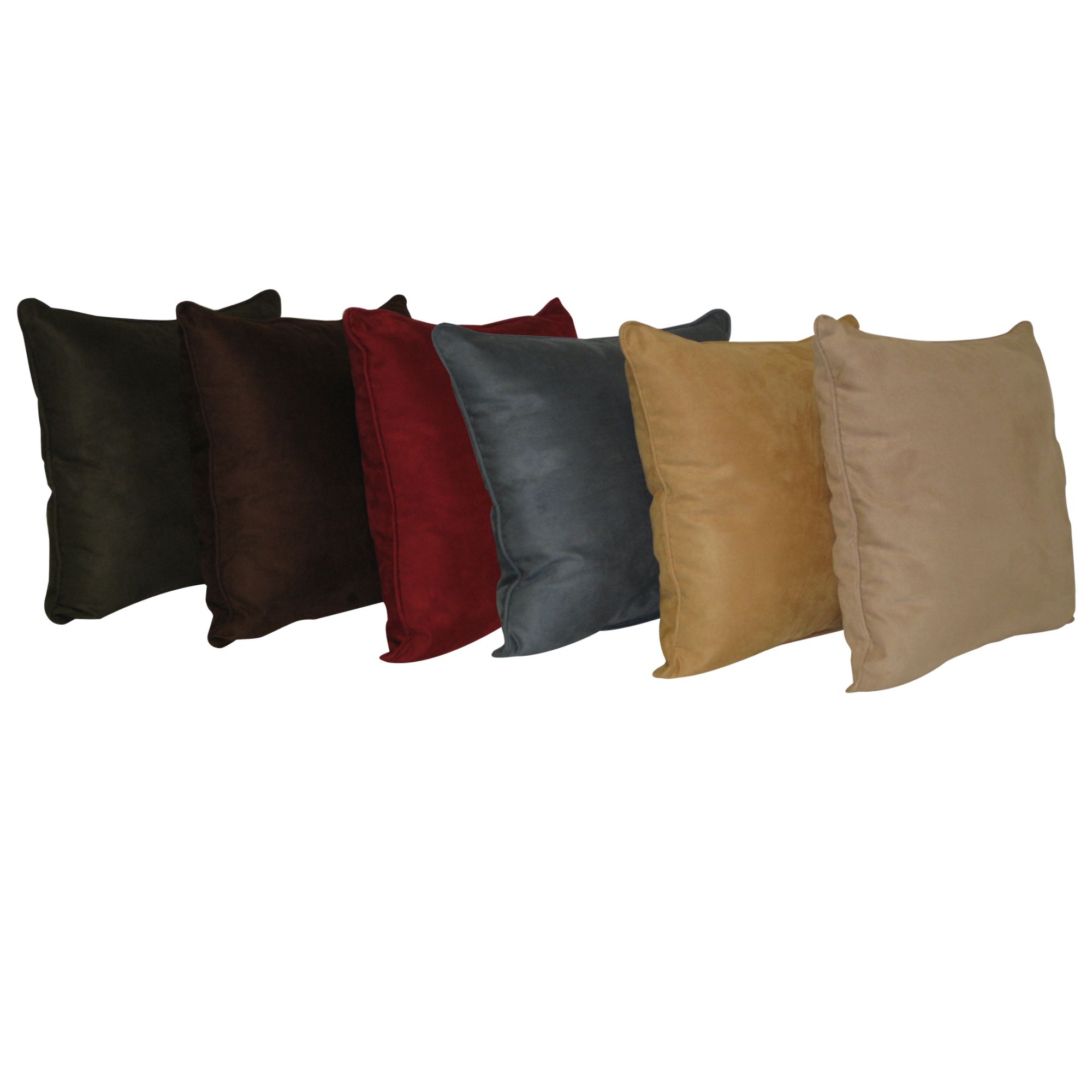 Whole Home Suede Decorative Pillow Collection