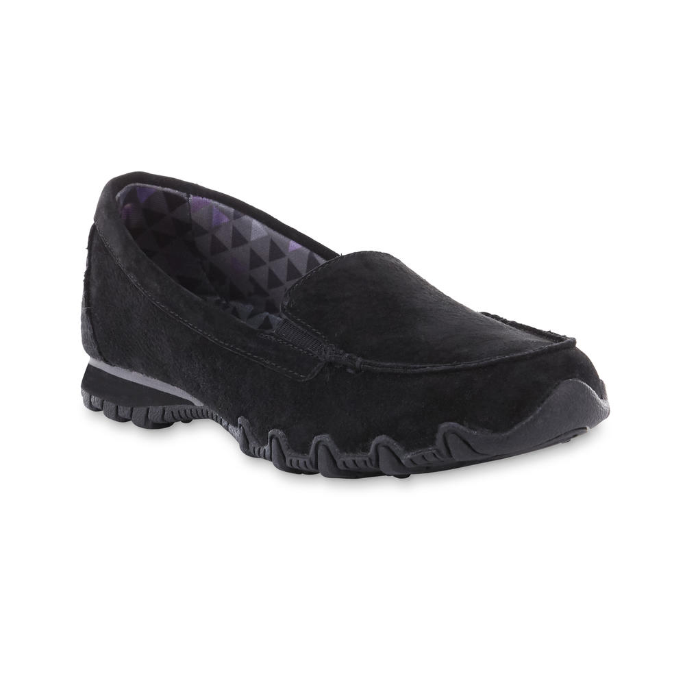 Skechers Women's Relaxed Fit Roamr Black Slip-On Shoe