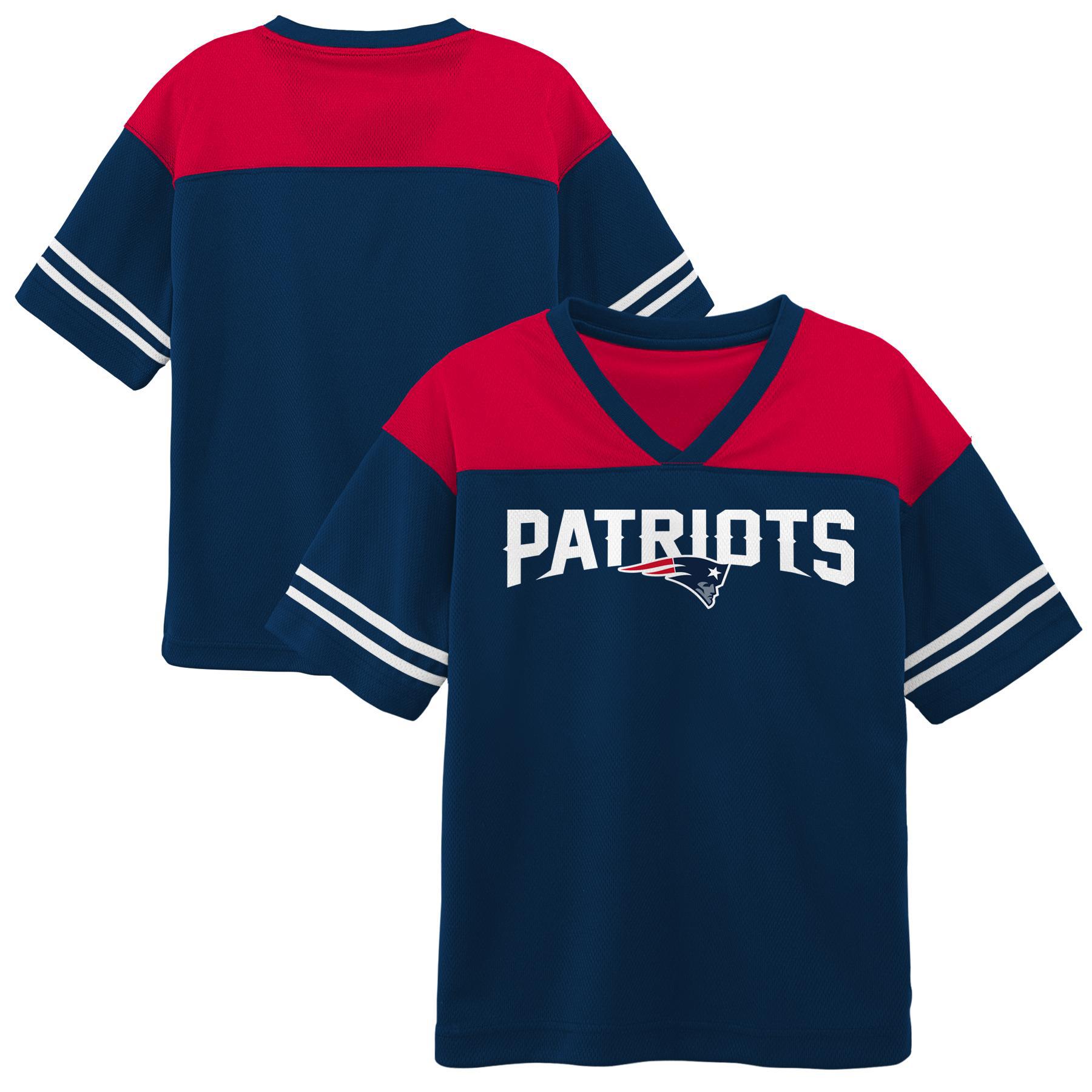 NFL Toddler Boys' V-Neck Shirt - New England Patriots