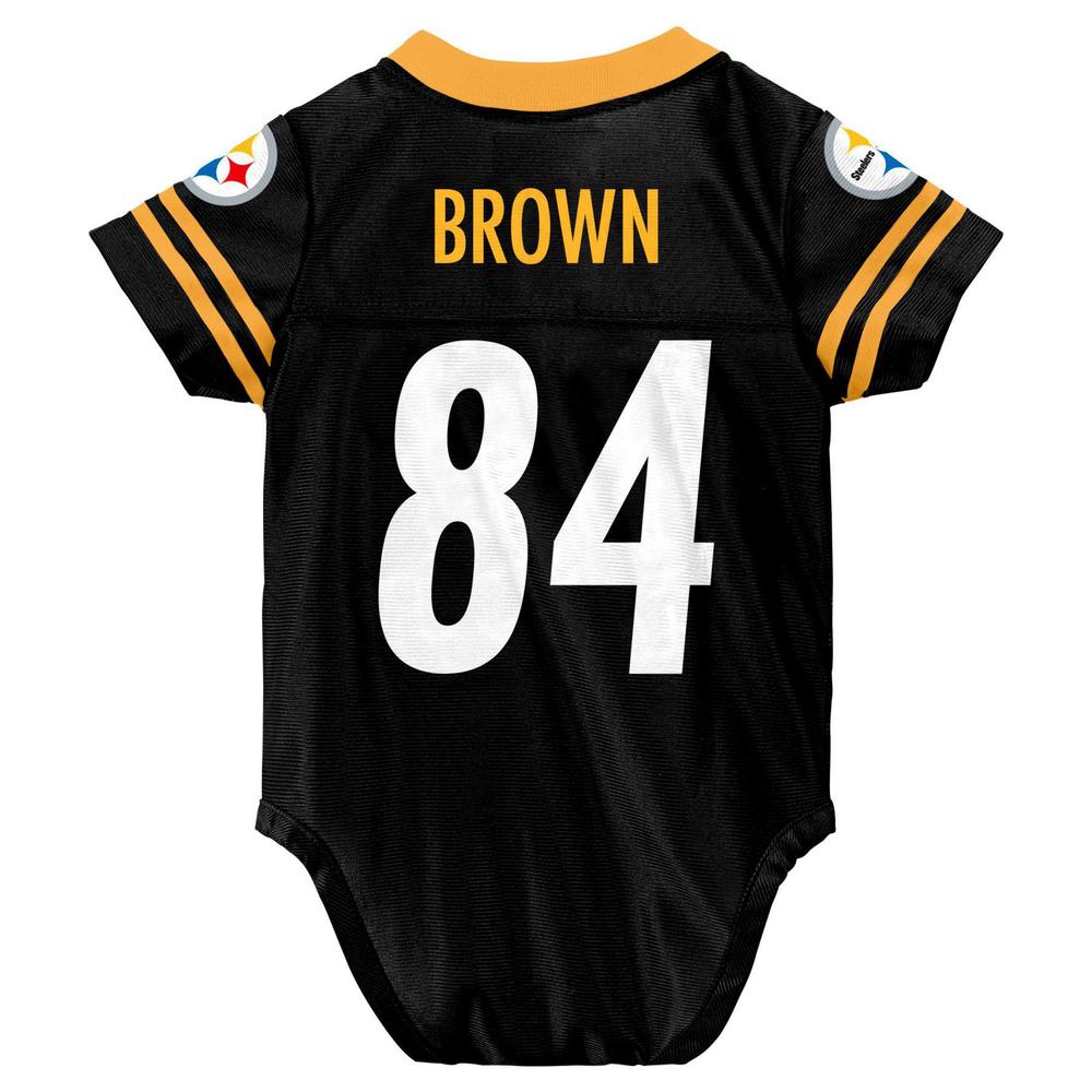 NFL Infants' Player Jersey Bodysuit - Pittsburgh Steelers Antonio Brown