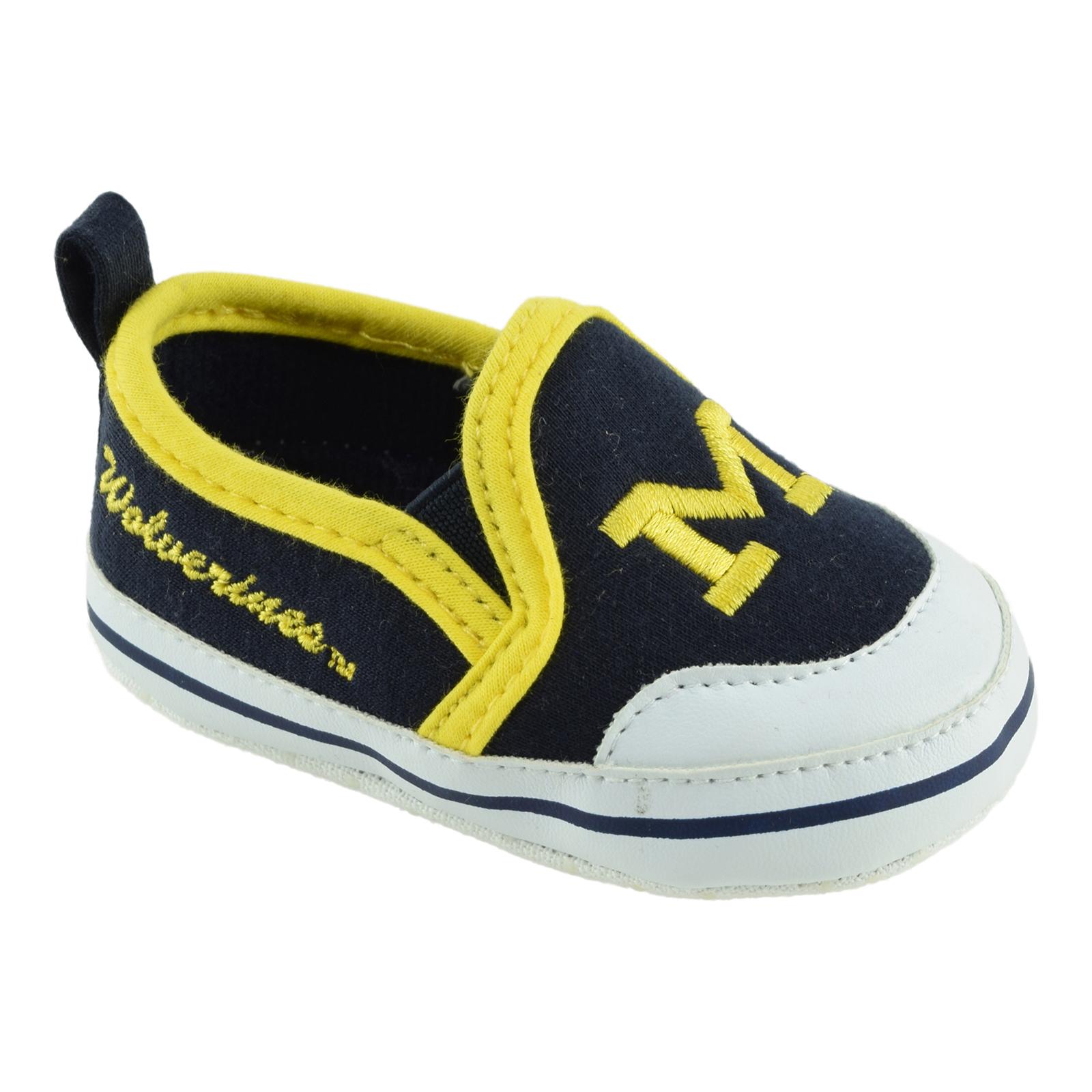 NCAA Newborn & Infant University of Michigan Wolverines Soft Sole Shoes