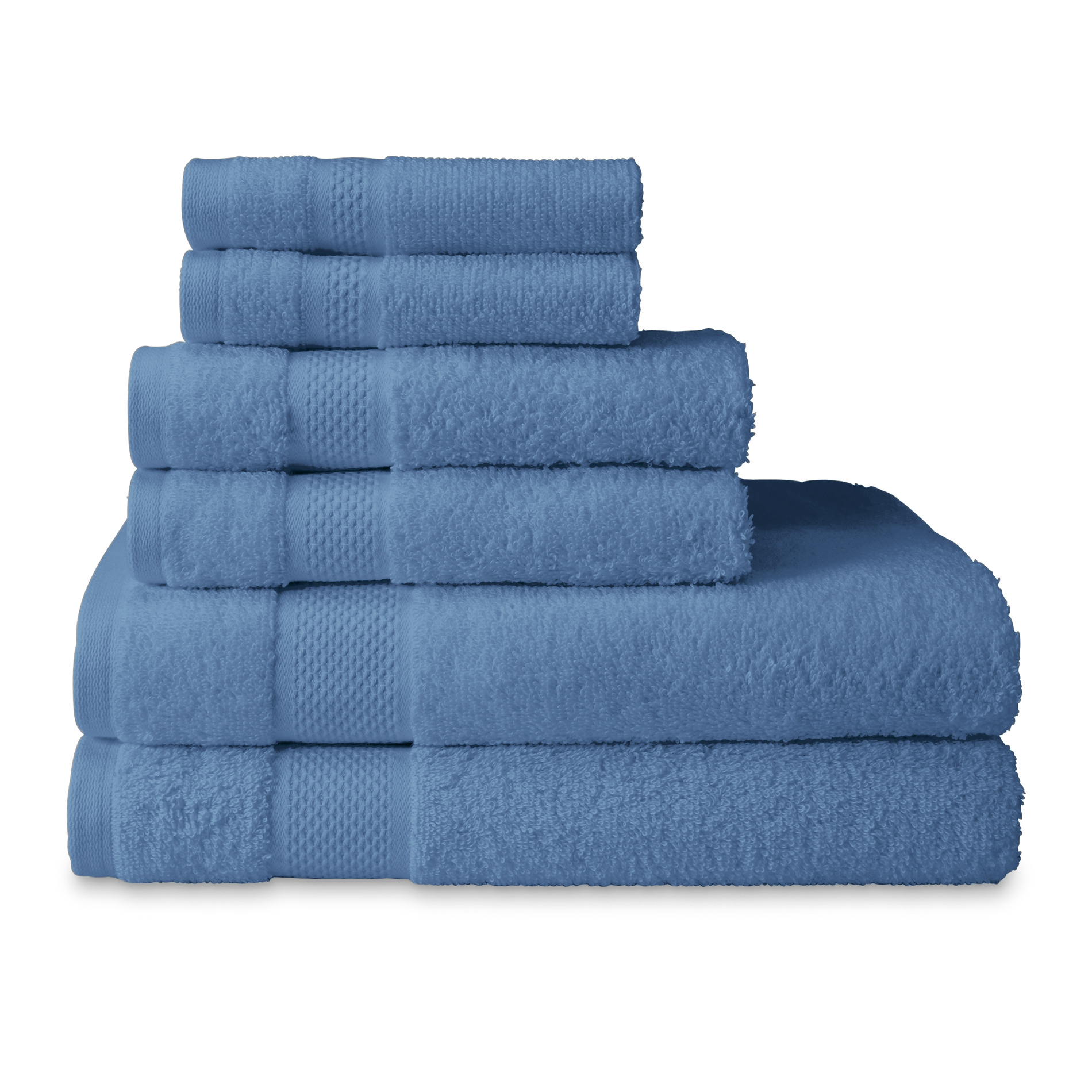 Cannon Ring Spun Cotton 6Piece Bath Towel Set Shop Your Way Online