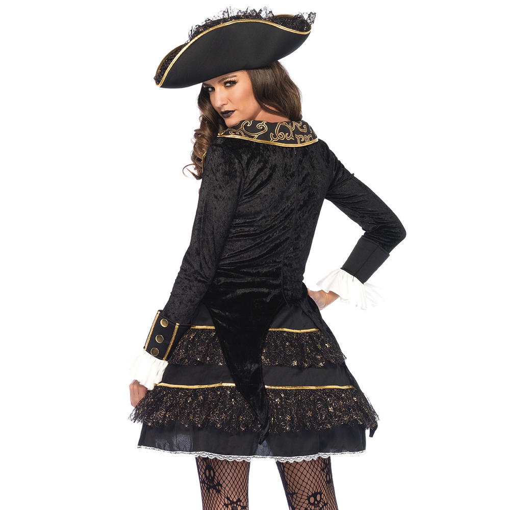 Leg Avenue  High Seas Pirate Captain 2 Piece Costume
