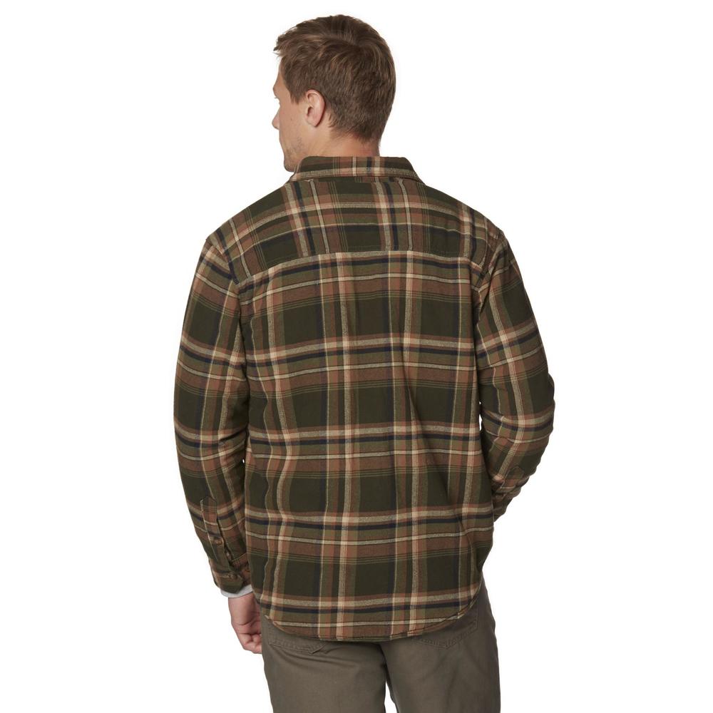 Outdoor Life Men's Flannel Shirt Jacket - Plaid