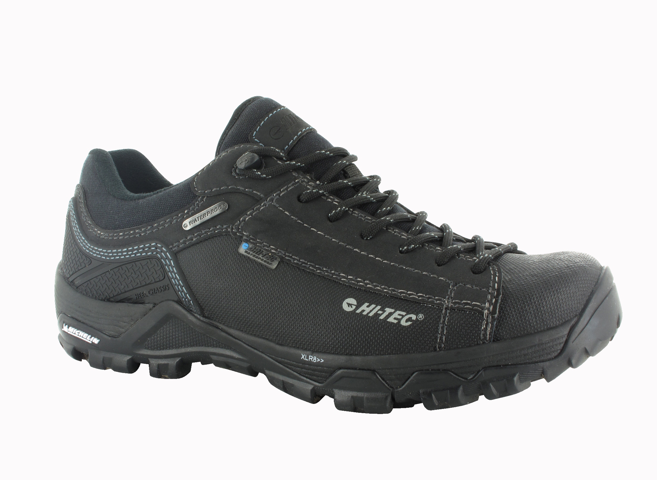 Hi-Tec Men's Trail OX Low I-Shield Waterproof Black/Goblin Hiking Boots