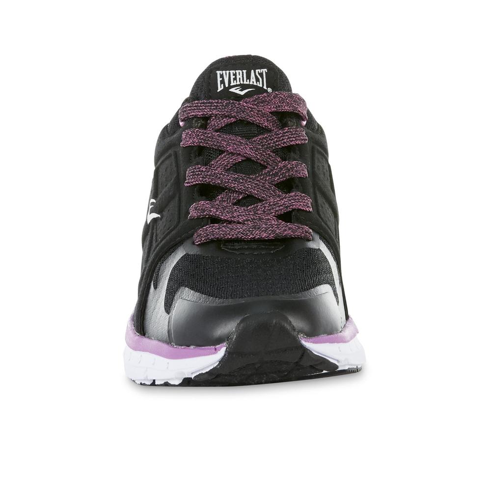 Everlast&reg; Women's Sunrise Black/Purple Running Shoe