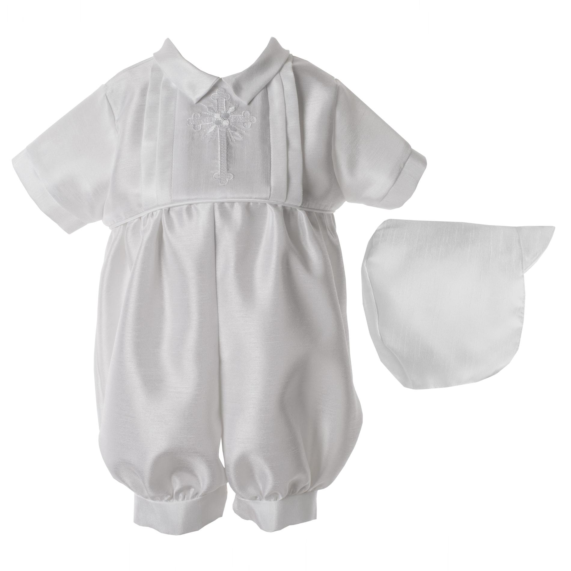 MaDonna Newborn & Infants' Christening Bodysuit & Bonnet