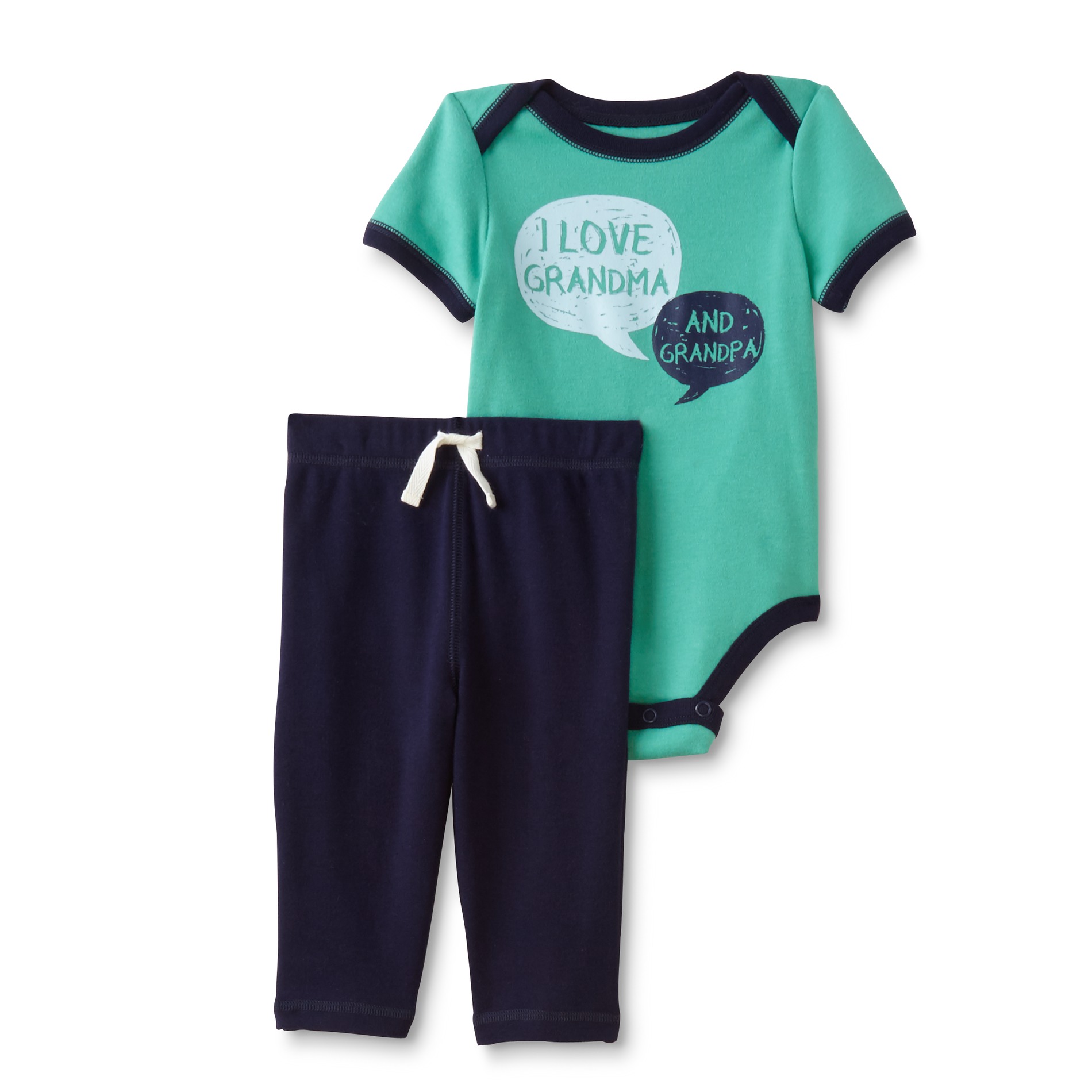 Little Wonders Newborn & Infant Boys' Bodysuit & Pants