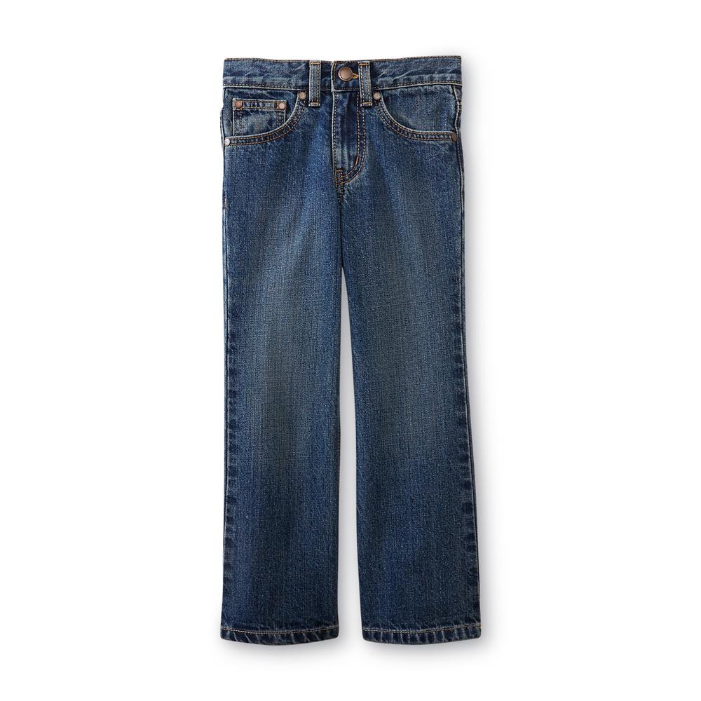 Toughskins Boy's Slim Fit Bootcut Jeans - Medium Wash