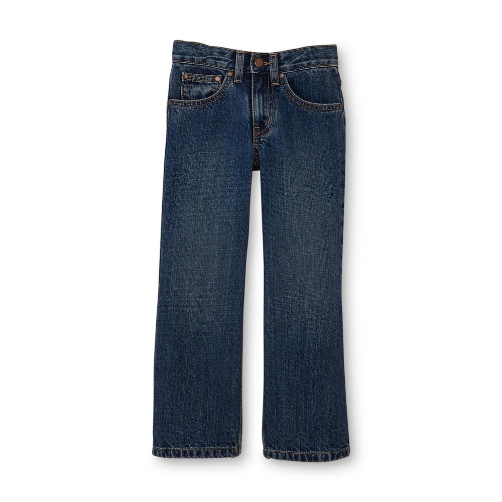 Toughskins Boy's Bootcut Jeans - Medium Wash