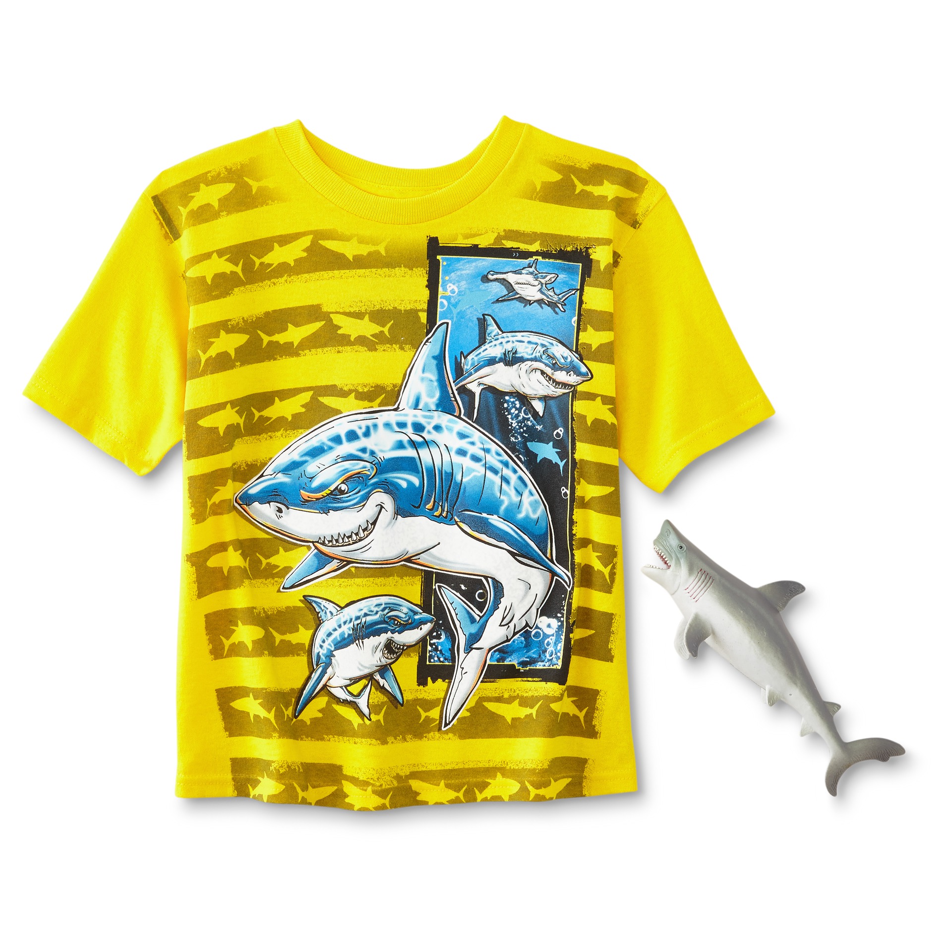Boys' Graphic T-Shirt & Toy - Shark