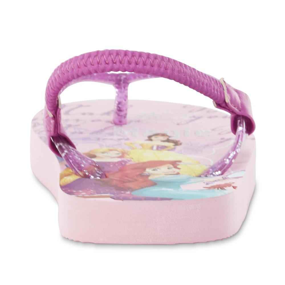 Disney Princess Toddler Girls' Flip-Flop Sandal