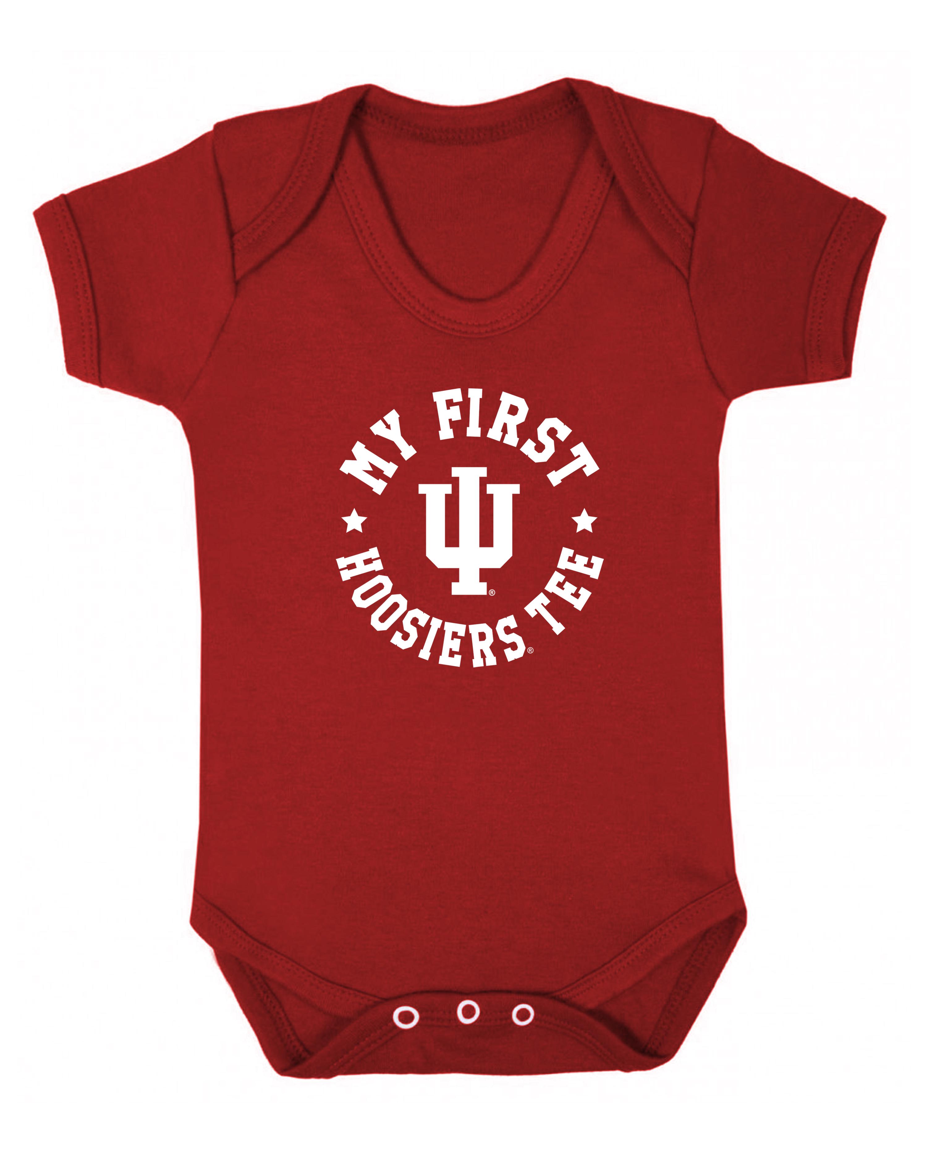 Red Outerstuff Indiana Hoosiers Infant Rookie Romper