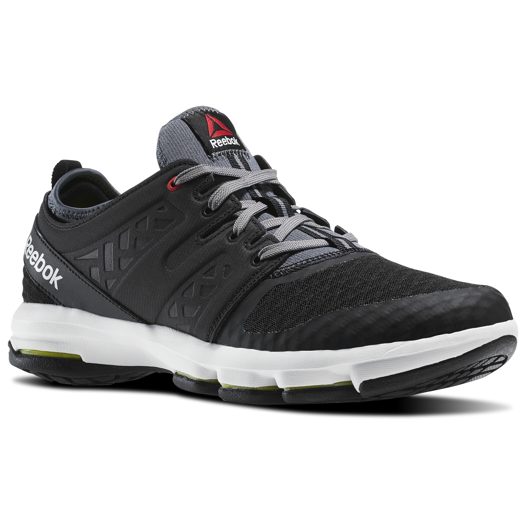 Reebok Men's CloudRide DMX Black/Gray Walking Shoe