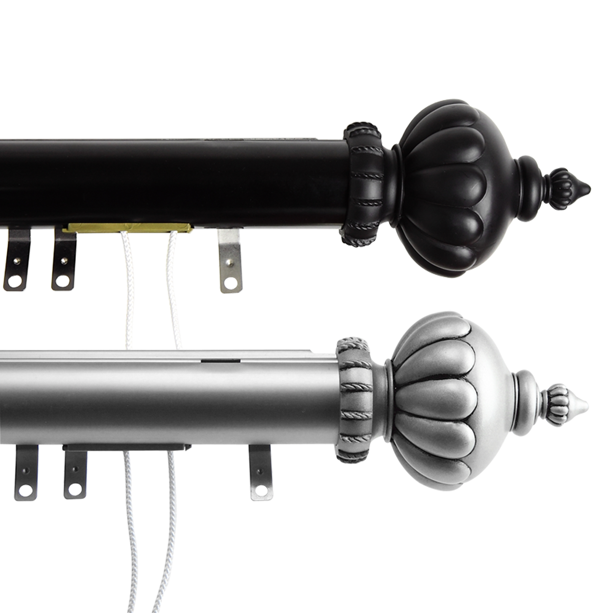Rod Desyne 1 5 Inch Adjustable Imperial Decorative Traverse Rod
