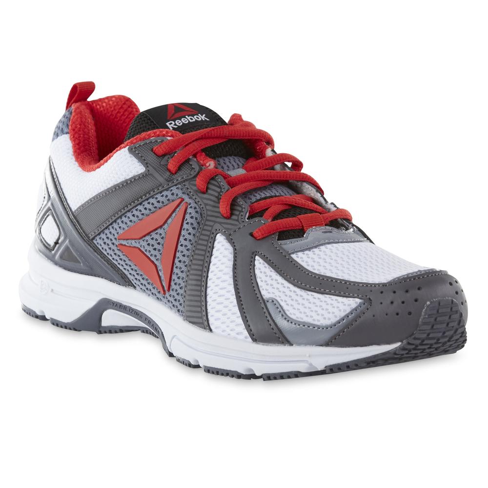 Reebok Men's Runner Athletic Shoe - White/Gray/Red