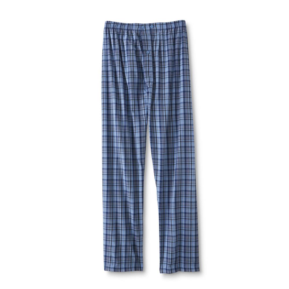 Hanes Men's Pajama Shirt & Pants - Plaid
