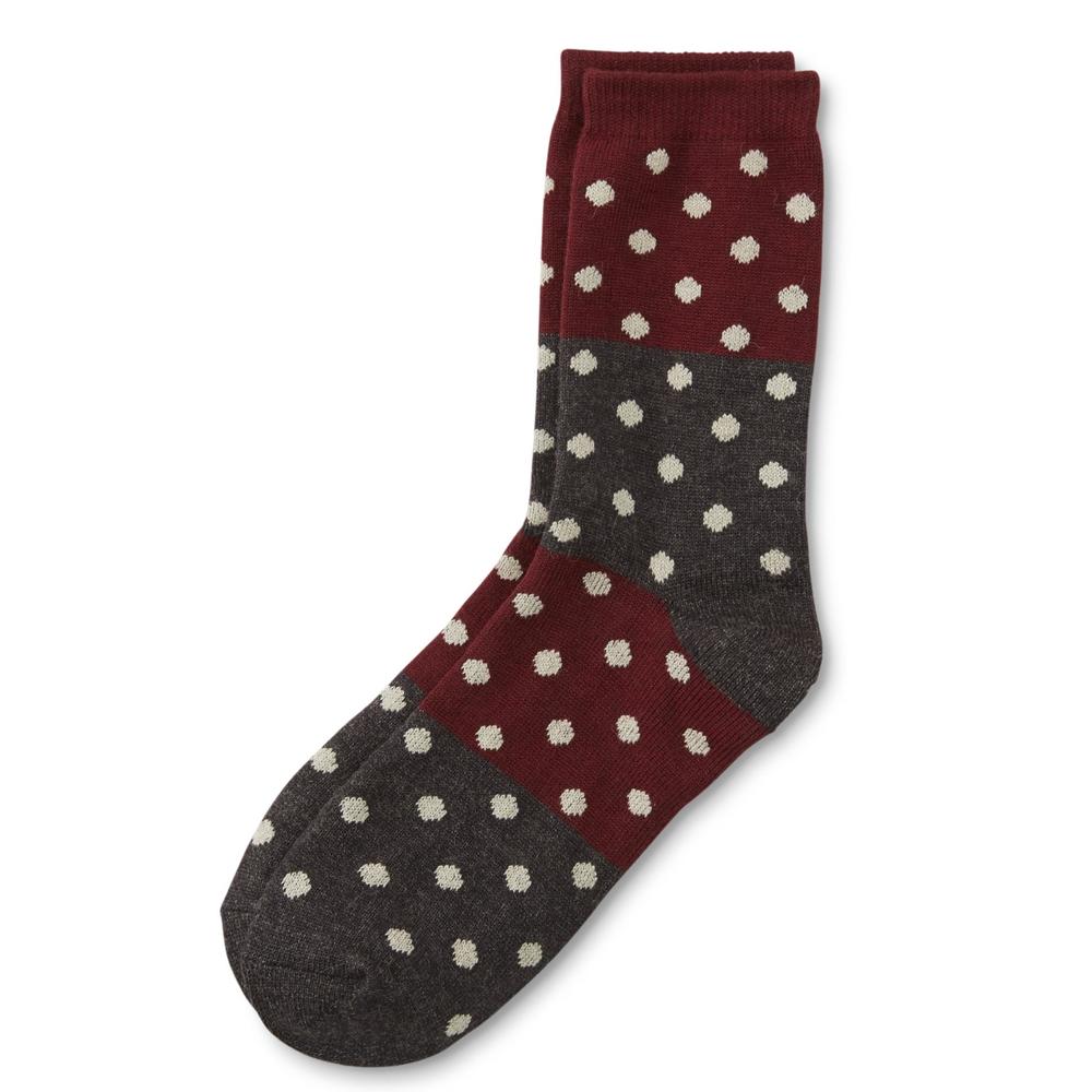 Studio S Women's Boot Socks - Dots