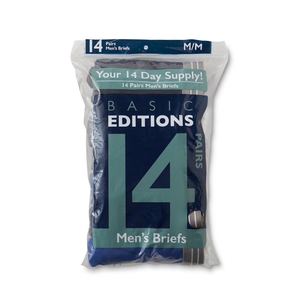 Basic Editions Men's 14-Pack Briefs