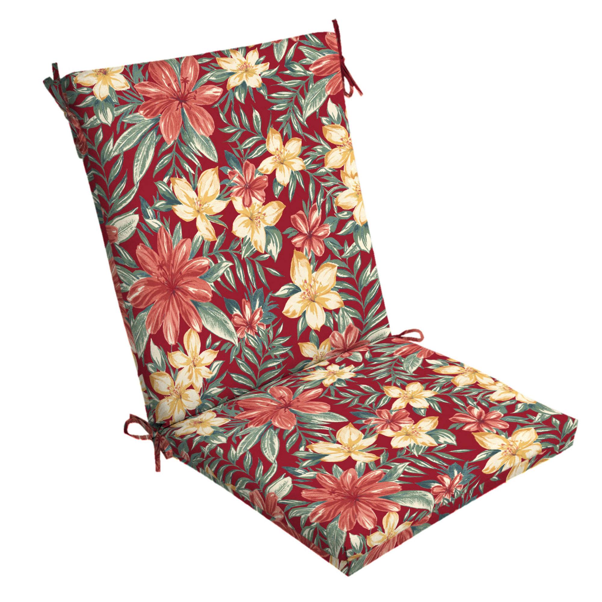 Essential Garden Outdoor Chair Cushion - Tropical Floral