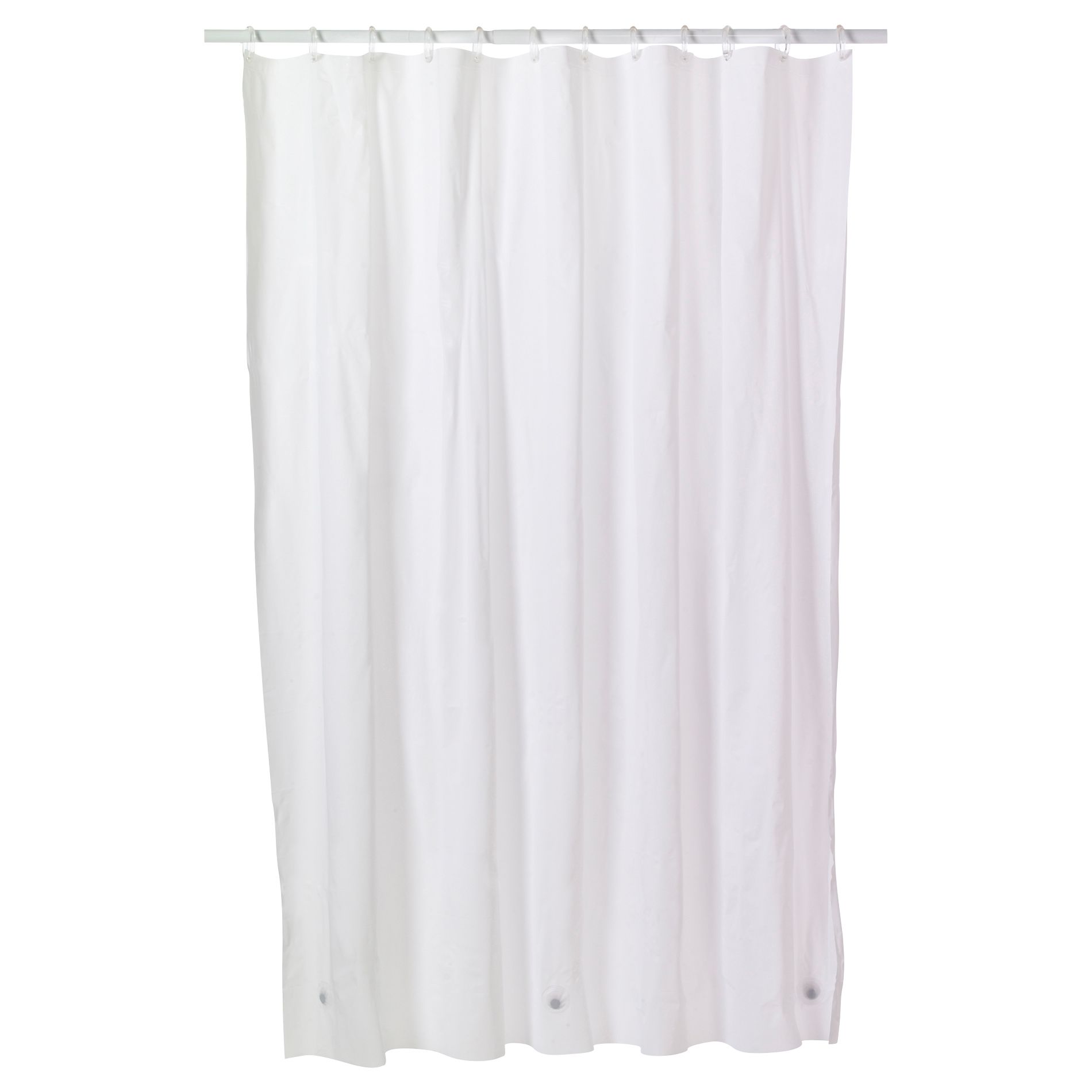Essential Home Shower Curtain Liner 3 Gauge Vinyl PEVA
